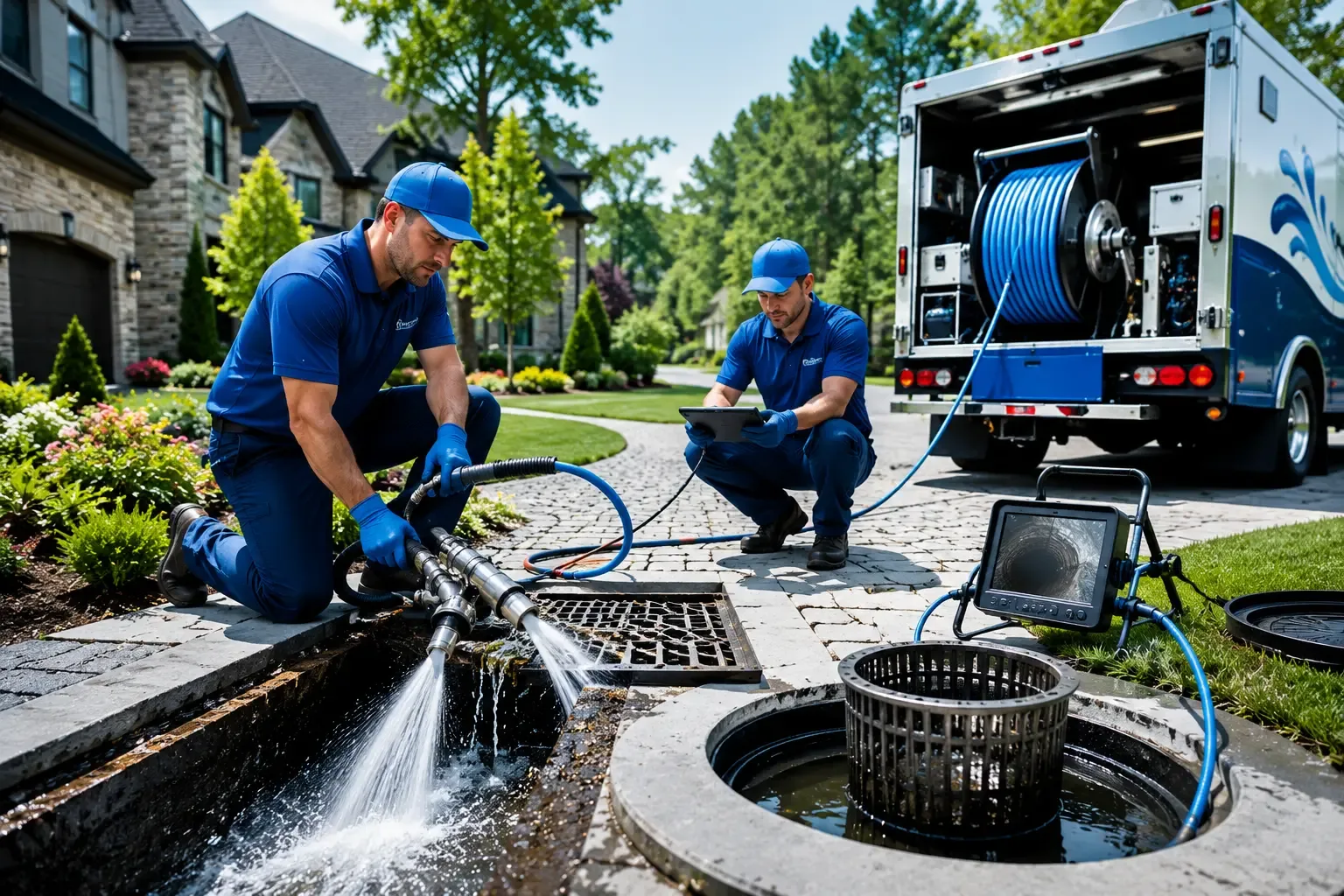 Local outdoor drain cleaning professionals in Ackerly, TX